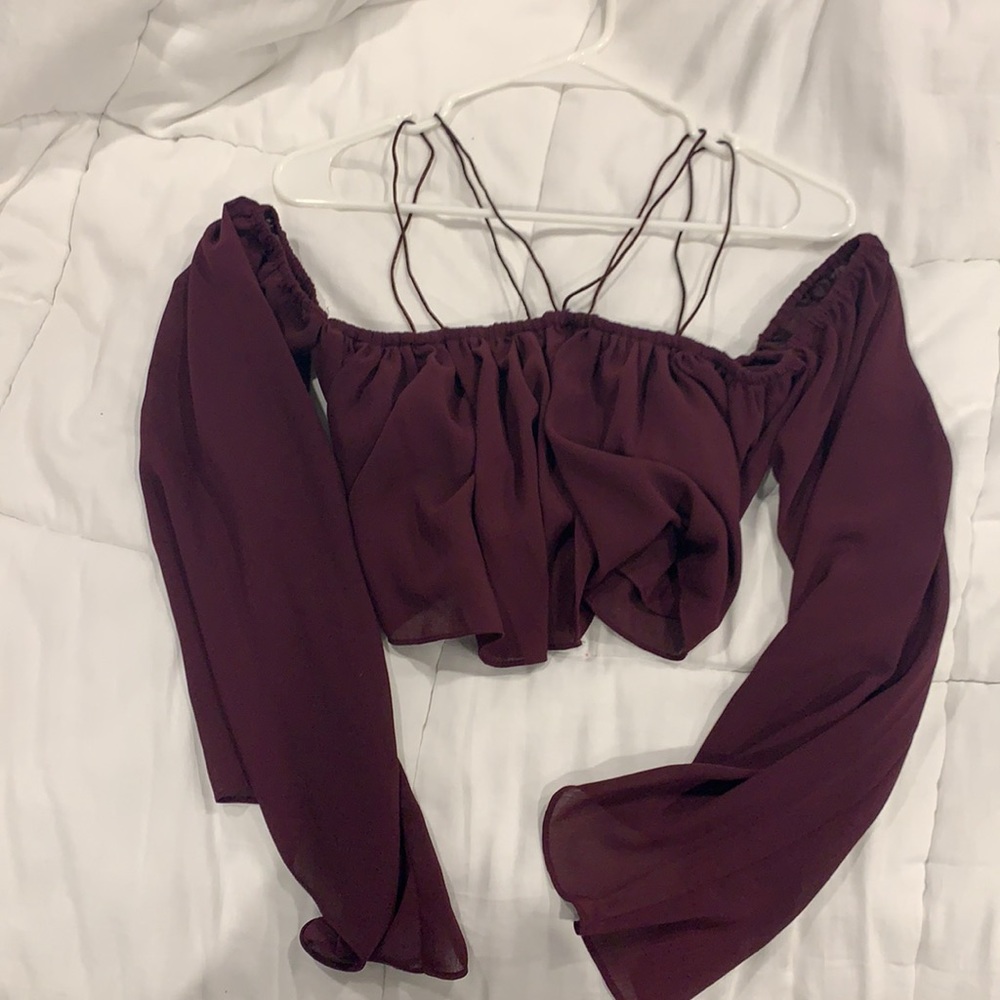 Off the shoulder blouse